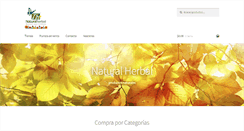 Desktop Screenshot of naturalherbal.cl